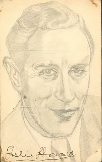 Leslie Howard autograph