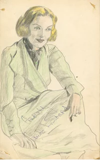 Carole Lombard autograph