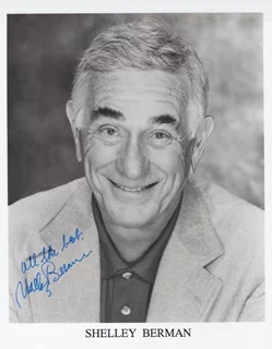 Shelley Berman autograph