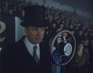 Colin Firth autograph