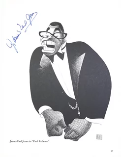 James Earl Jones autograph