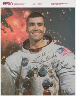 Fred Haise autograph