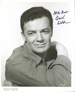 Cornel Wilde autograph