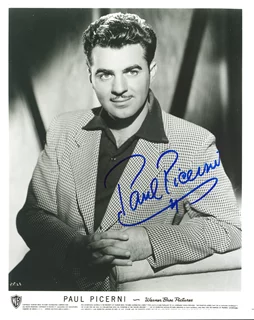 Paul Picerni autograph