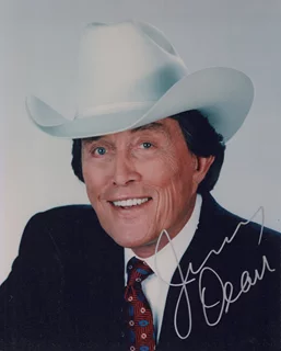 Jimmy Dean autograph