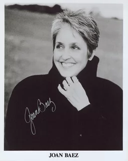 Joan Baez autograph