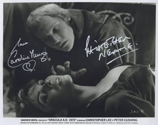 Dracula A.D. 1972  autograph