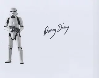 Danny D'Arcy autograph