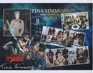 Tina Simmons autograph