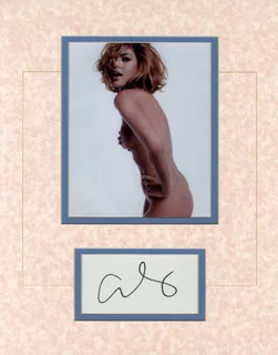 Eva Mendes autograph
