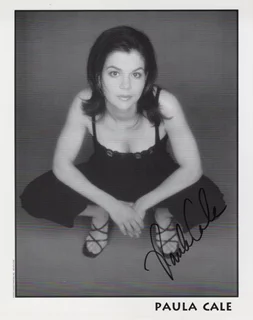 Paula Cale autograph