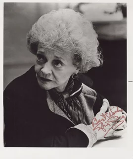 Sylvia Sidney autograph