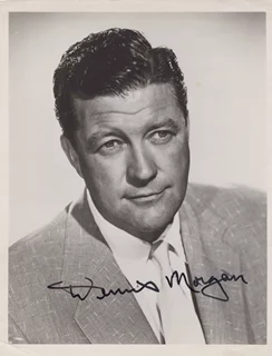Dennis Morgan autograph