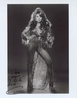 Charo autograph
