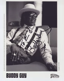 Buddy Guy autograph