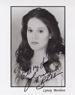 Lynsey Bartilson autograph