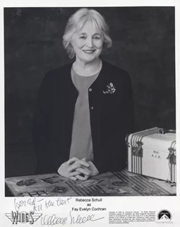 Rebecca Schull autograph