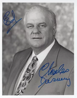 Charles Durning autograph