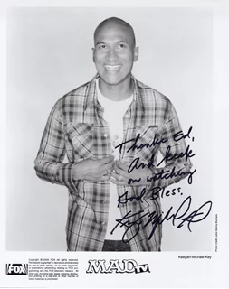 Keegan-Michael  Key autograph