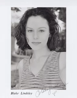 Blake Lindsley autograph