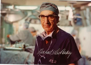 Michael DeBakey autograph