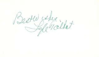 Lyle Talbot autograph