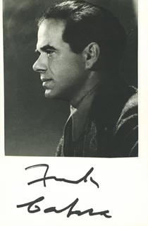 Frank Capra autograph