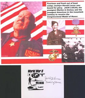 Jack H. Lucas autograph