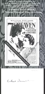 Gaynor and Farrell autograph