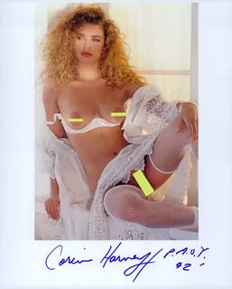 Corinna Harney autograph