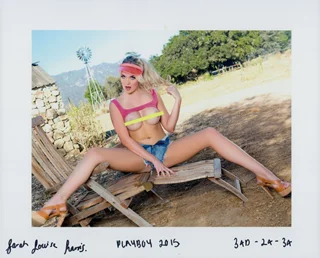 Sarah Louise Harris autograph