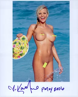 Kara Monaco autograph