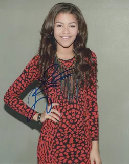 Zendaya Coleman autograph