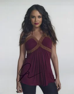 Janel Parrish autograph