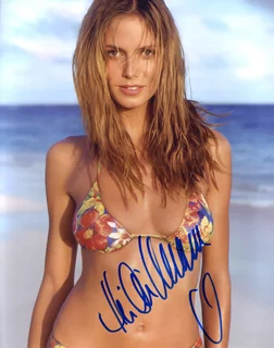 Heidi Klum autograph
