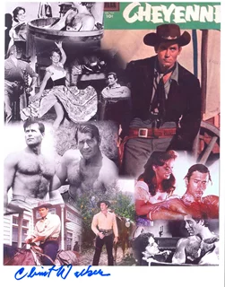 Clint Walker autograph