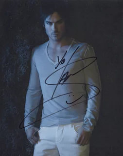 Ian Somerhalder autograph
