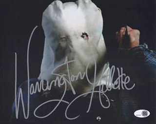 Warrington Gillette autograph