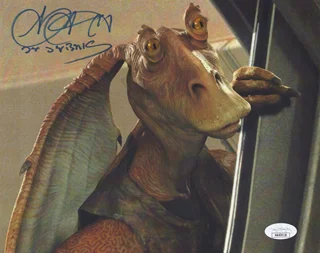 Ahmed Best autograph