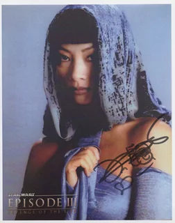 Bai Ling autograph