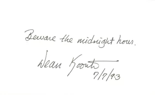 Dean Koontz autograph