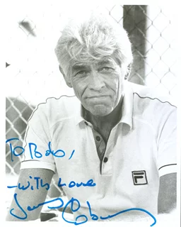 James Coburn autograph