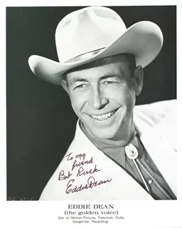 Eddie Dean autograph