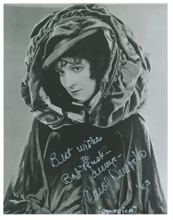 Carol Dempster autograph