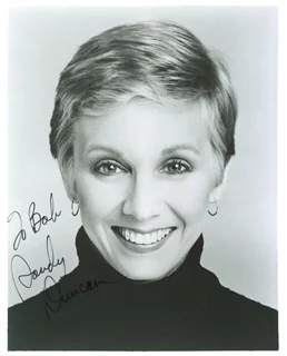 Sandy Duncan autograph