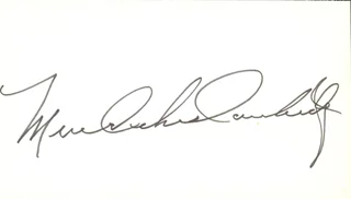 Mercedes McCambridge autograph