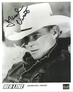 Jan-Michael Vincent autograph