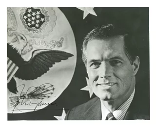 John Gavin autograph