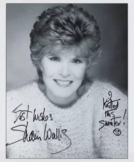 Shani Wallis autograph