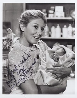 Michael Learned autograph